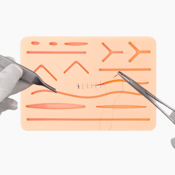Pad de Sutura de 14 Cortes | La Mejor Herramienta para Prácticas Médicas